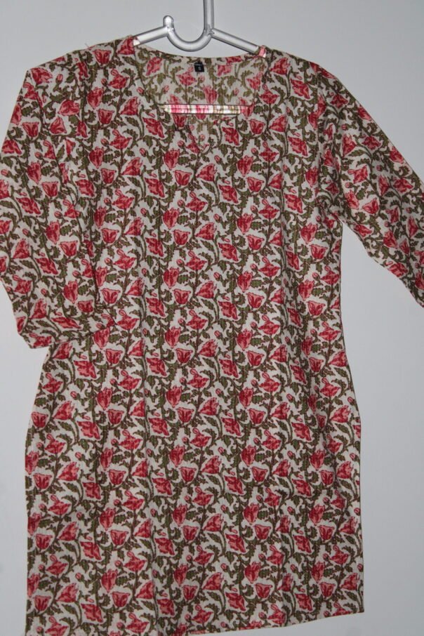 Kantha Short Kurti